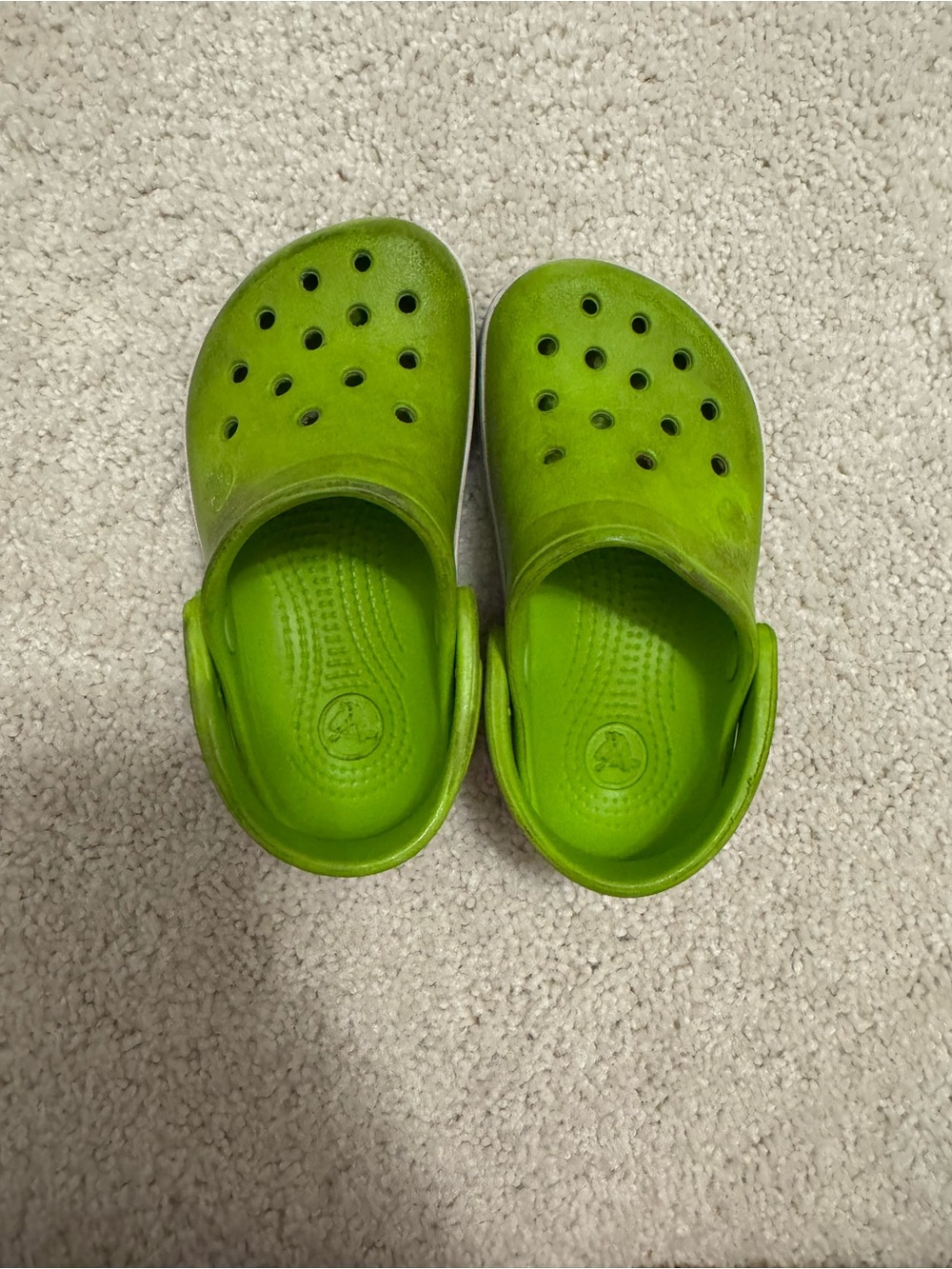 Toddler Green Crocs
